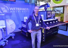 Rob van den Berg of Weterings. Weterings becomes a new player in the market of electric tractors for horticulture